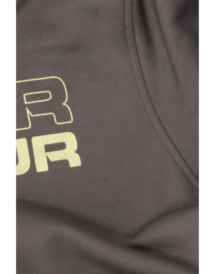 Under Armour Pull à Capuche Graphique Homme Gris Moyen
