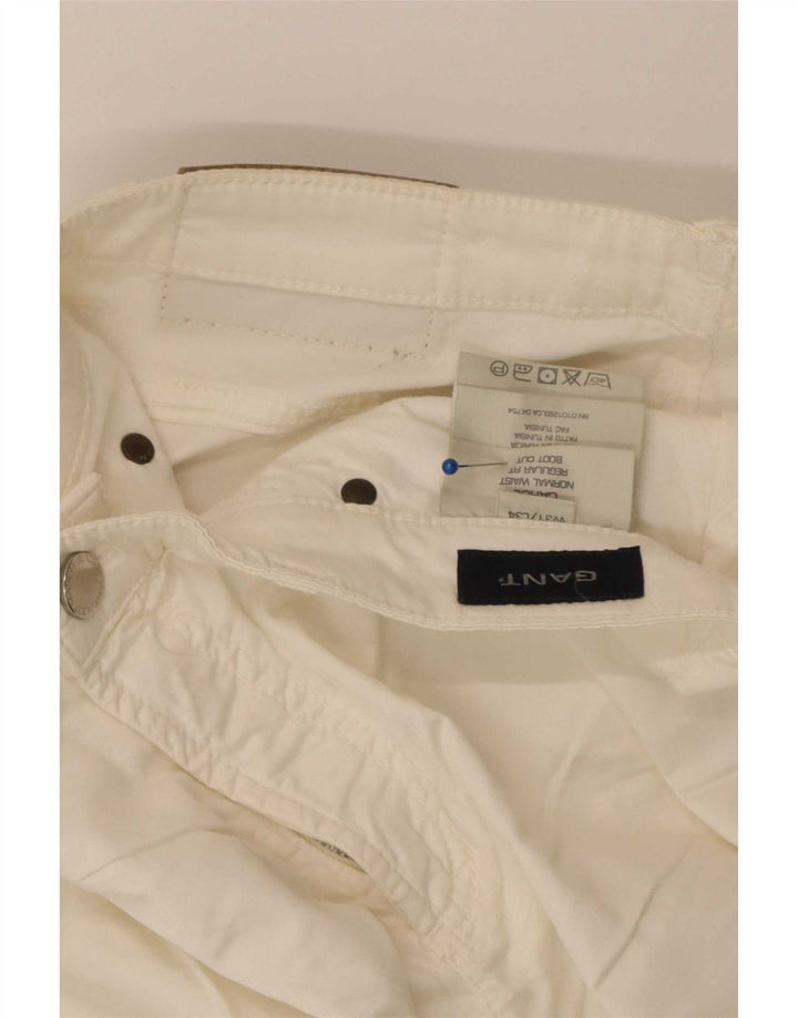 Gant Jean droit femme W31 L34 coton blanc