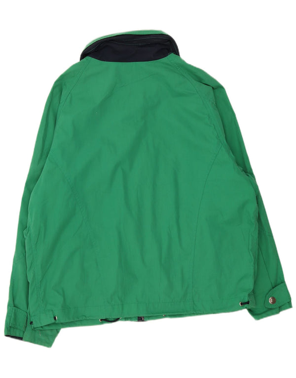 Roy Rogers Veste coupe-vent pour homme UK 40 Large Vert Colorblock Coton