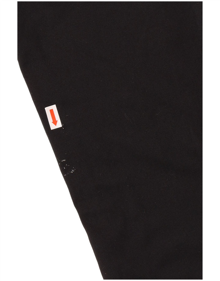 NIKE Pantalon de survêtement pour hommes Large Noir Polyester