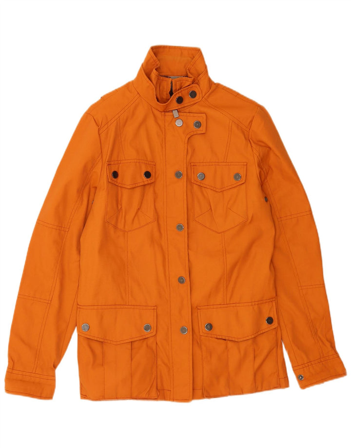 Zara Veste utilitaire pour femme UK 14 Nylon orange moyen