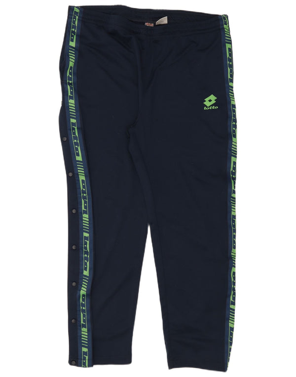 Lotto Pantalon de survêtement graphique pour homme UK 42/44 Large Bleu marine