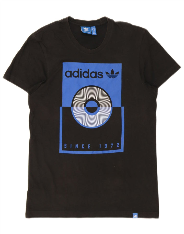 Adidas T-shirt graphique pour homme, petit, noir