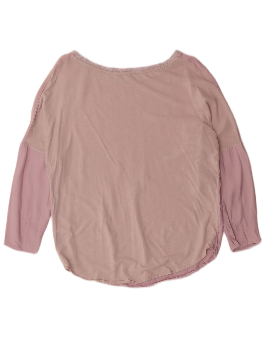 MASSIMO DUTTI Chemisier surdimensionné pour femme UK 10 Petit Rose Colorblock