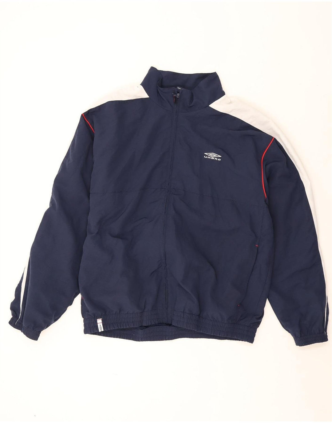 Umbro Veste de survêtement graphique pour homme XL Bleu marine Colorblock Polyester
