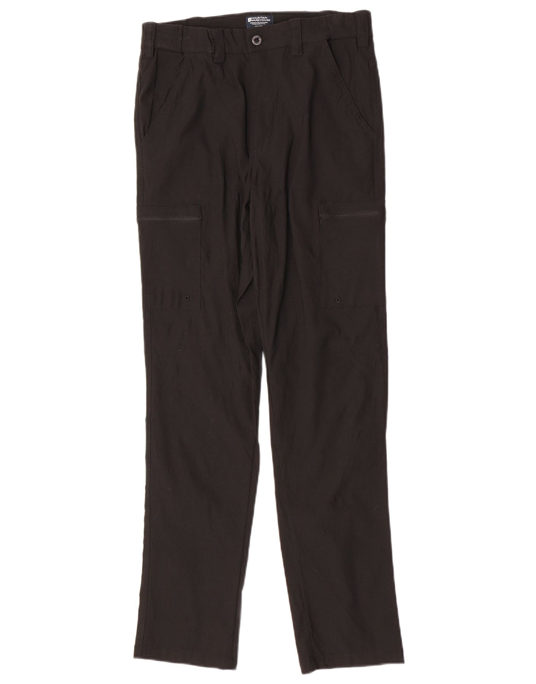 Mountain Warehouse Pantalon Cargo Slim Homme W30 L30 Nylon Noir