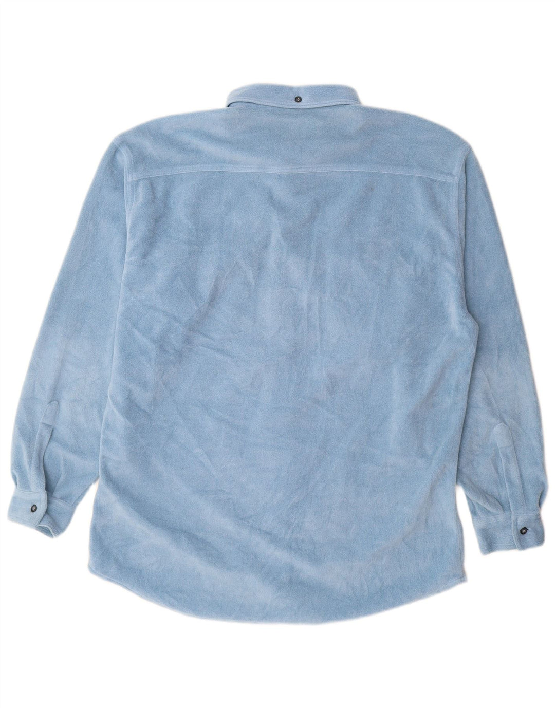 FILA Chemise polaire homme IT 52/54 Large Bleu Polyester