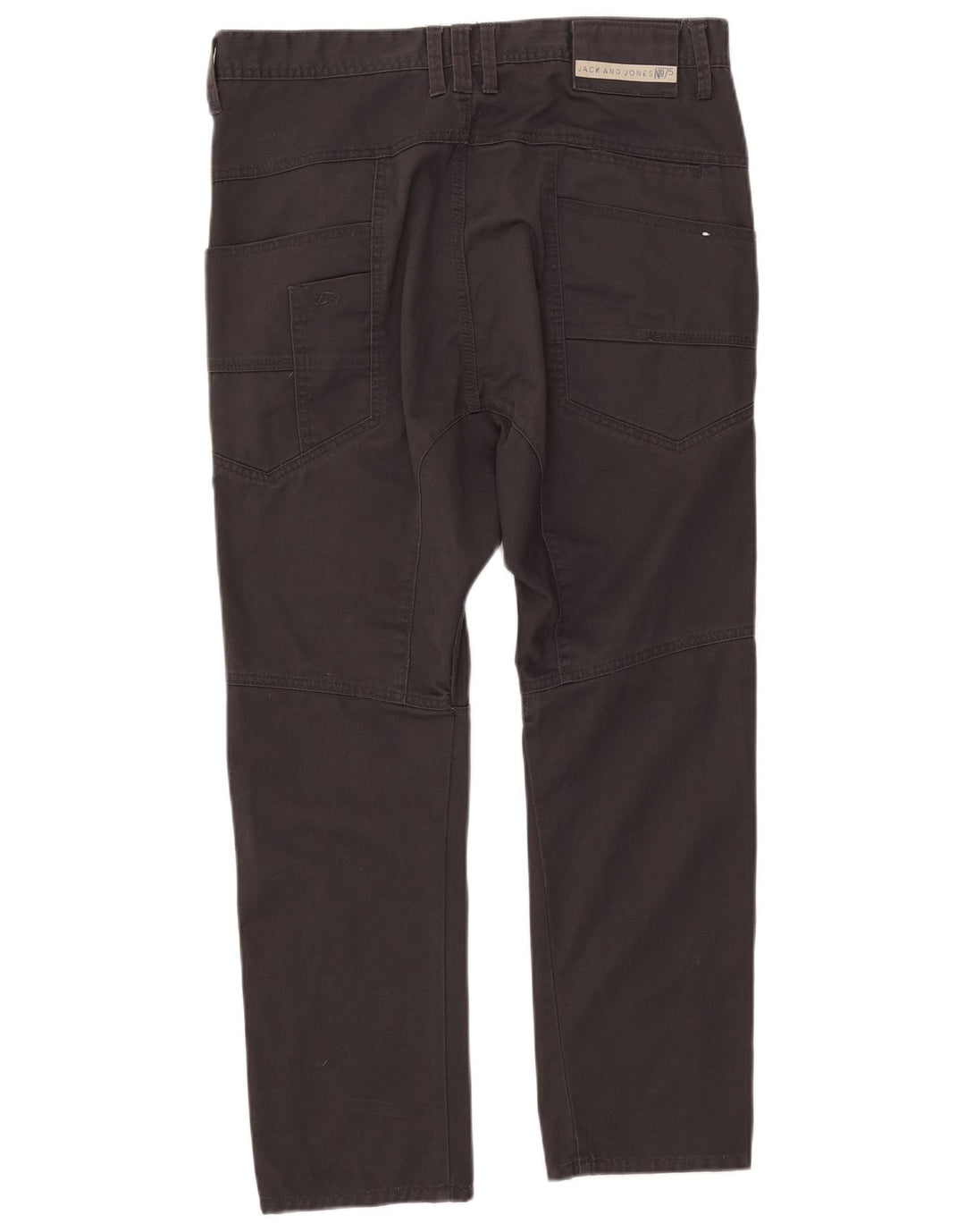 Jack & Jones Pantalon décontracté slim pour homme W34 L25 Noir Polyester
