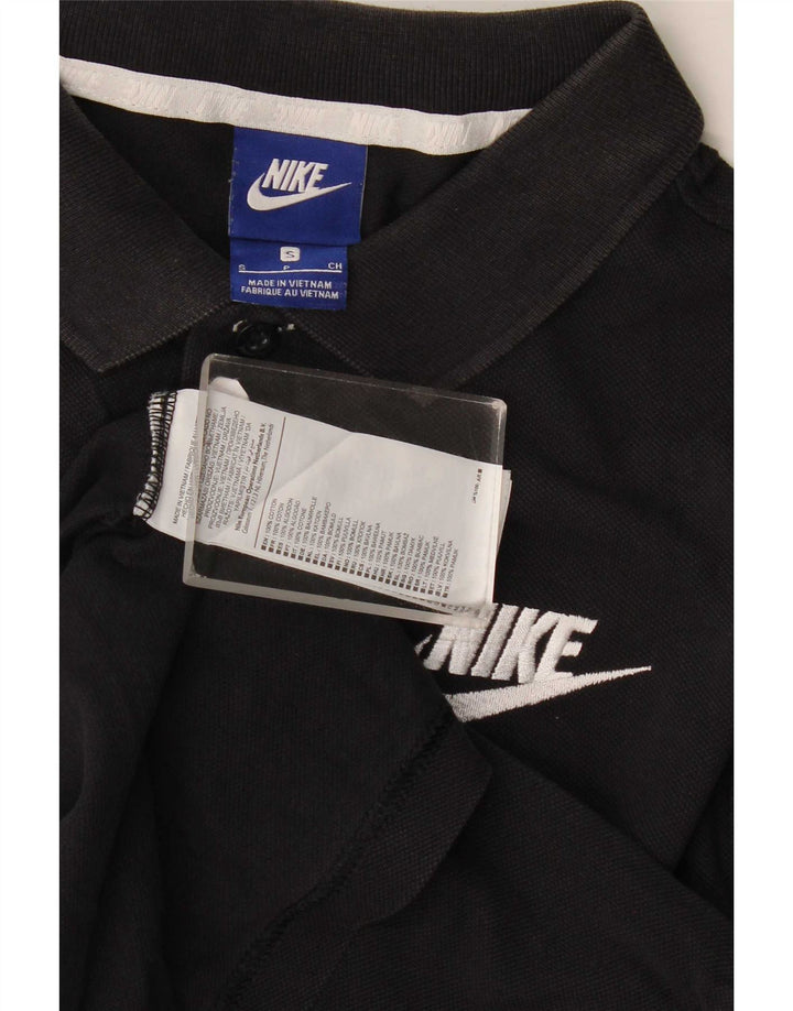 Nike Polo Homme Petit Noir Coton