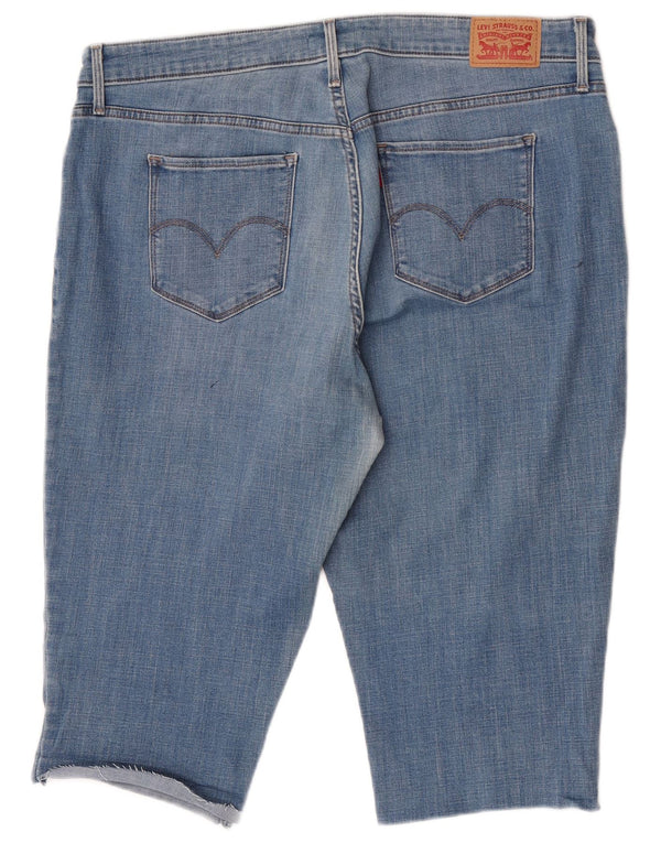 Levi's Short en Jean 311 Bermuda Femme US 20 2XL W40 Bleu Coton