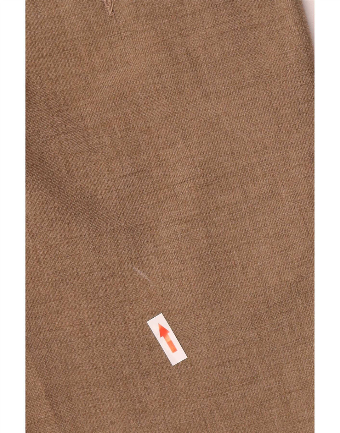 MARKS & SPENCER Pantalon de Costume Droit Homme W38 L31 Beige Polyester