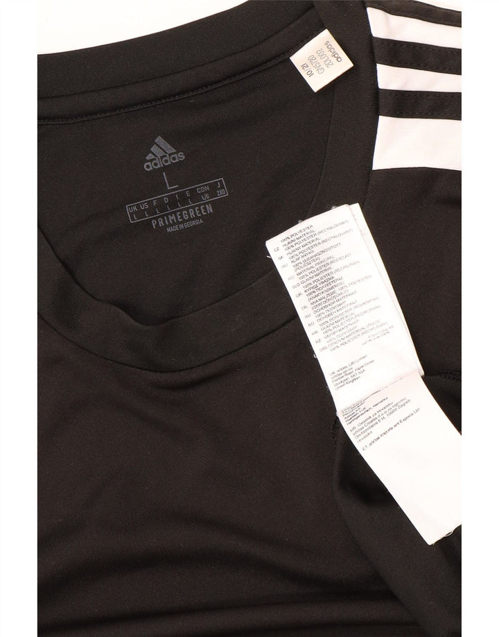 ADIDAS Hommes Aeroready T-Shirt Haut Grand Noir Polyester