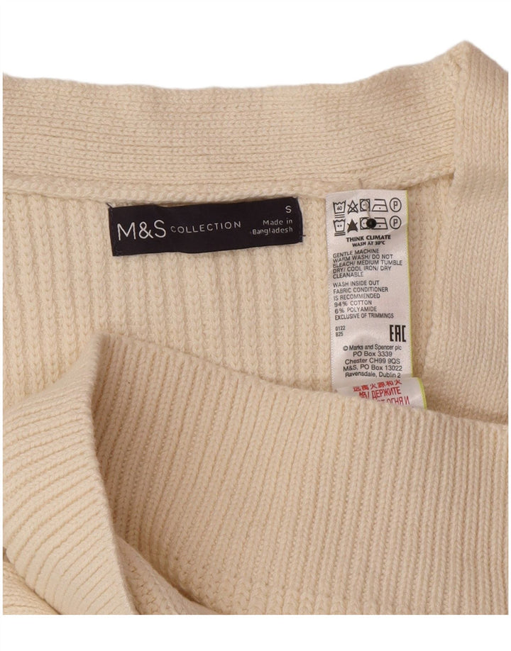Marks & Spencer Débardeur pour homme Petit coton blanc cassé