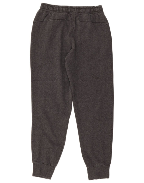 Puma Pantalon de Survêtement Joggers Homme Gris Moyen Coton
