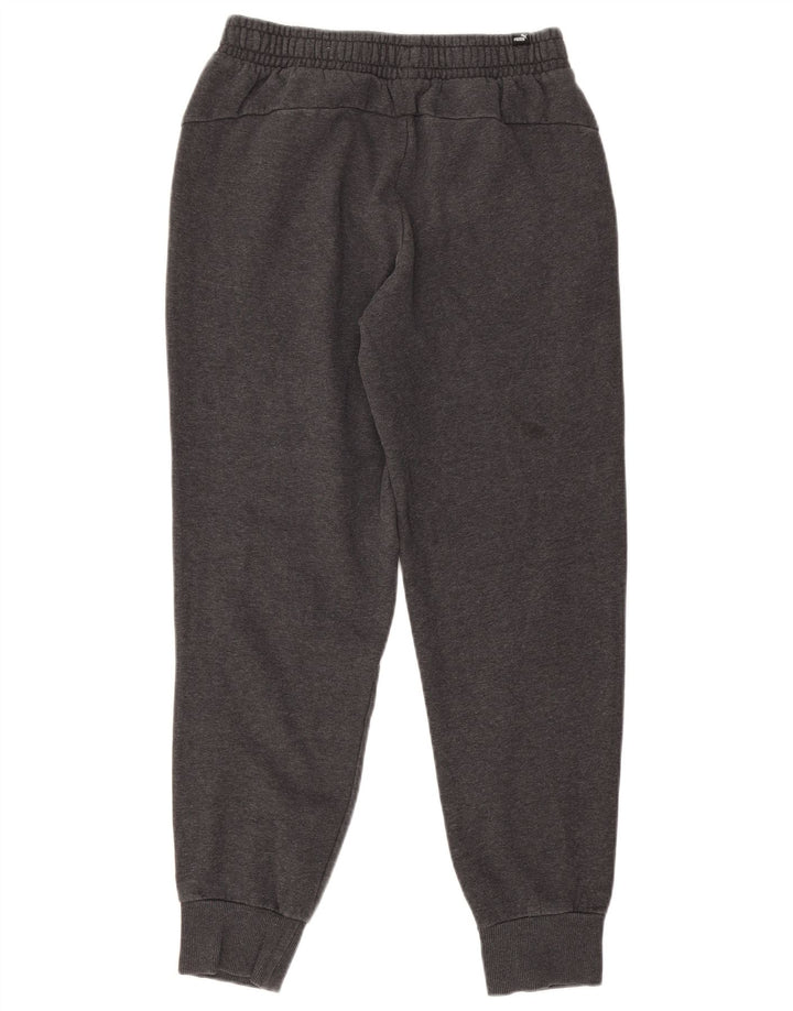Puma Pantalon de Survêtement Joggers Homme Gris Moyen Coton