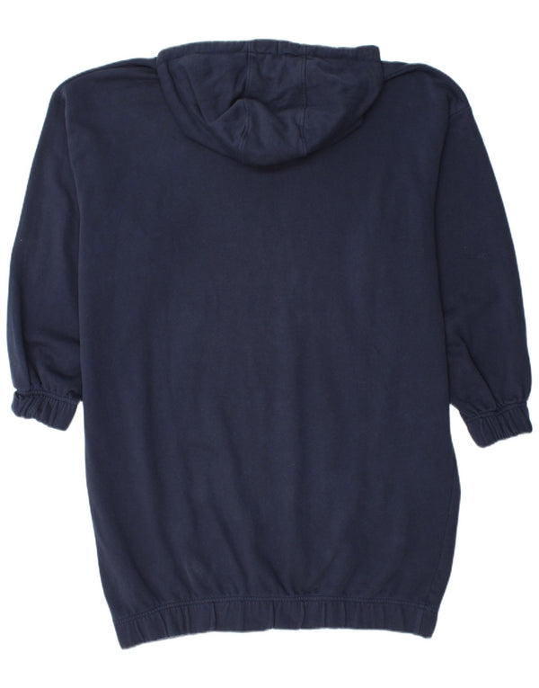 U.S. Polo Assn. Robe à capuche surdimensionnée pour femme UK 16 Grand coton bleu marine