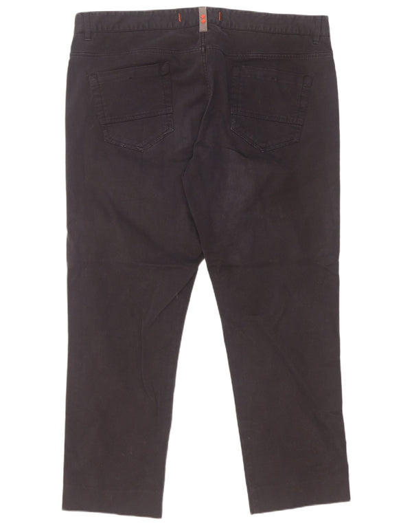 Slam Pantalon décontracté slim pour homme IT 54 2XL W38 L27 Bleu marine Coton