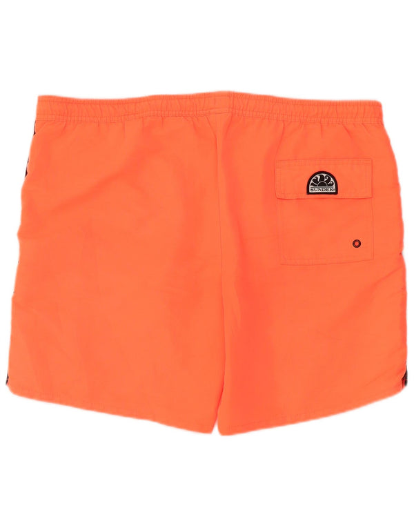 Sundek Short de Bain Homme XL Orange Polyester