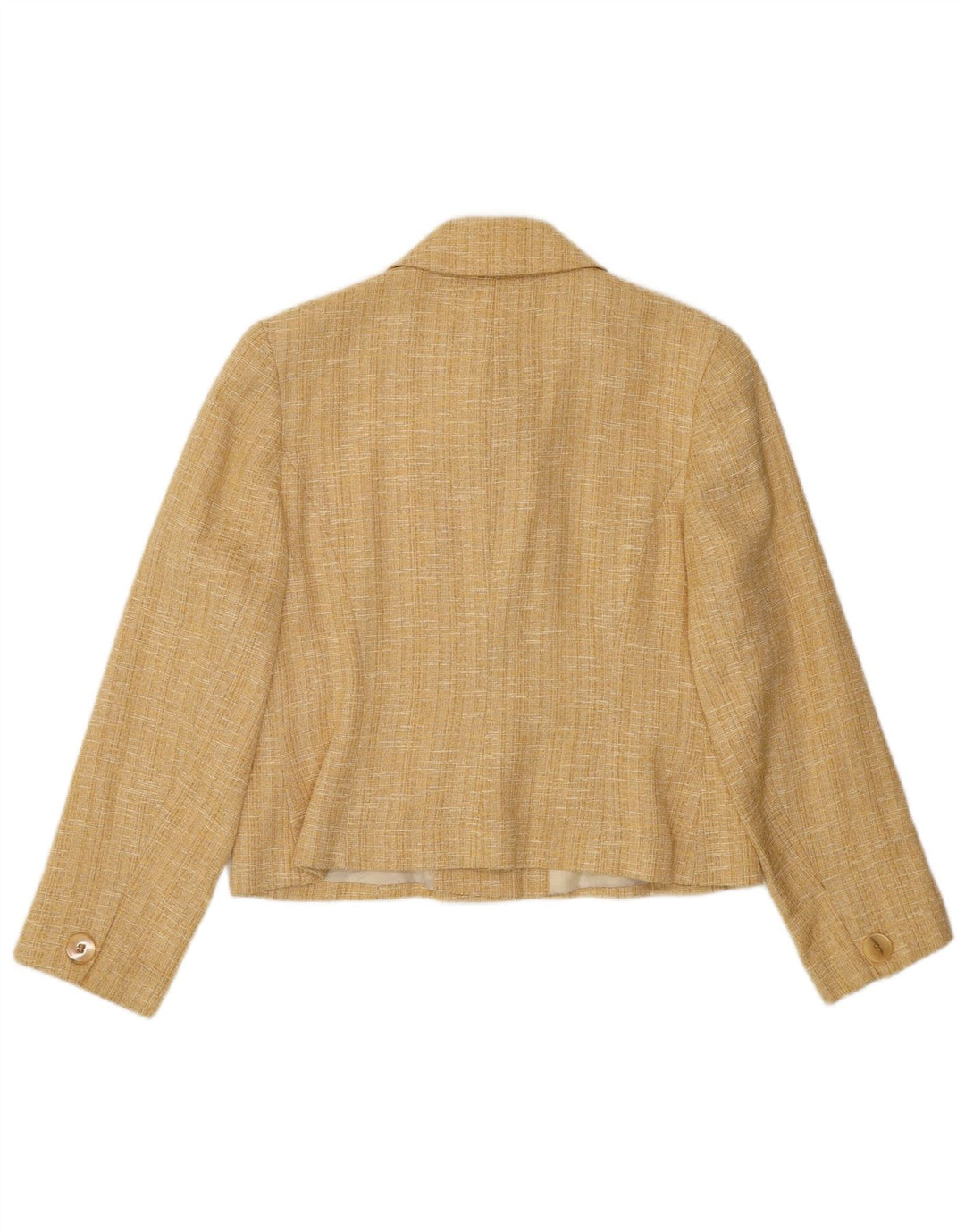 WALLIS Veste blazer courte à 4 boutons pour femme UK 12 Beige moyen