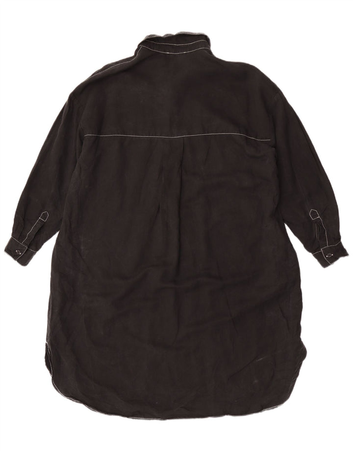 French Connection Robe droite surdimensionnée pour femme UK 10 Petit Noir