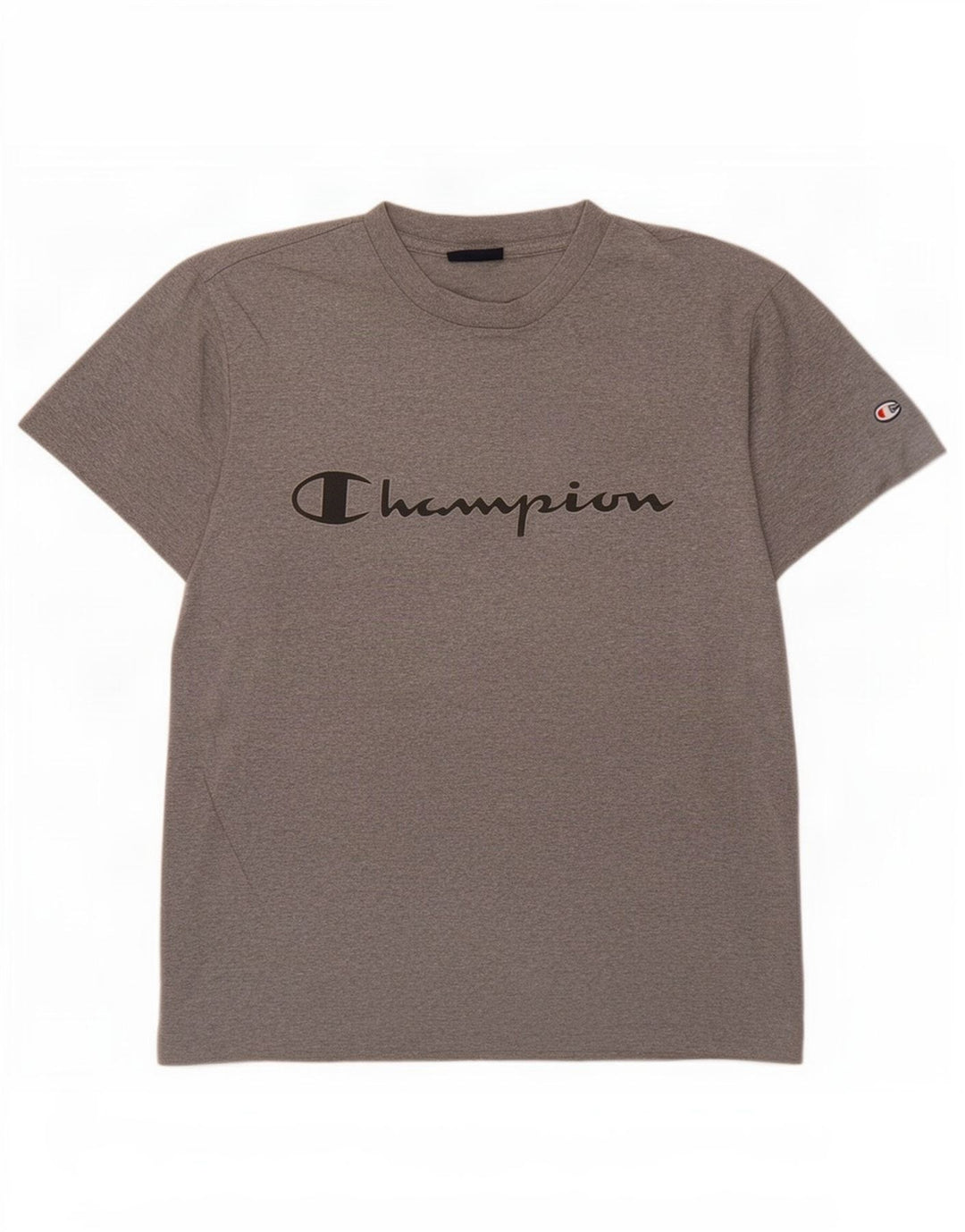 Champion T-Shirt Graphique Homme Petit Gris Coton