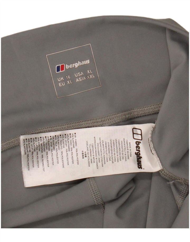 Berghaus Leggings Graphiques Femme UK 46 Large Gris Polyester