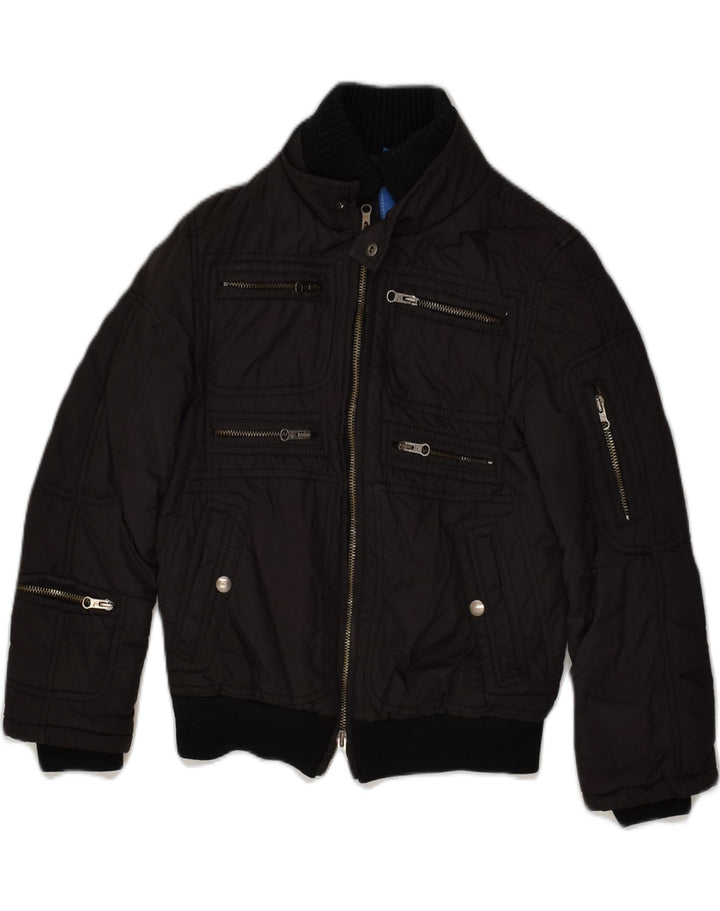 FAY Boys Bomber Jacket 7-8 Years Black Polyester | Vintage Fay | Thrift | Second-Hand Fay | Used Clothing | Messina Hembry 