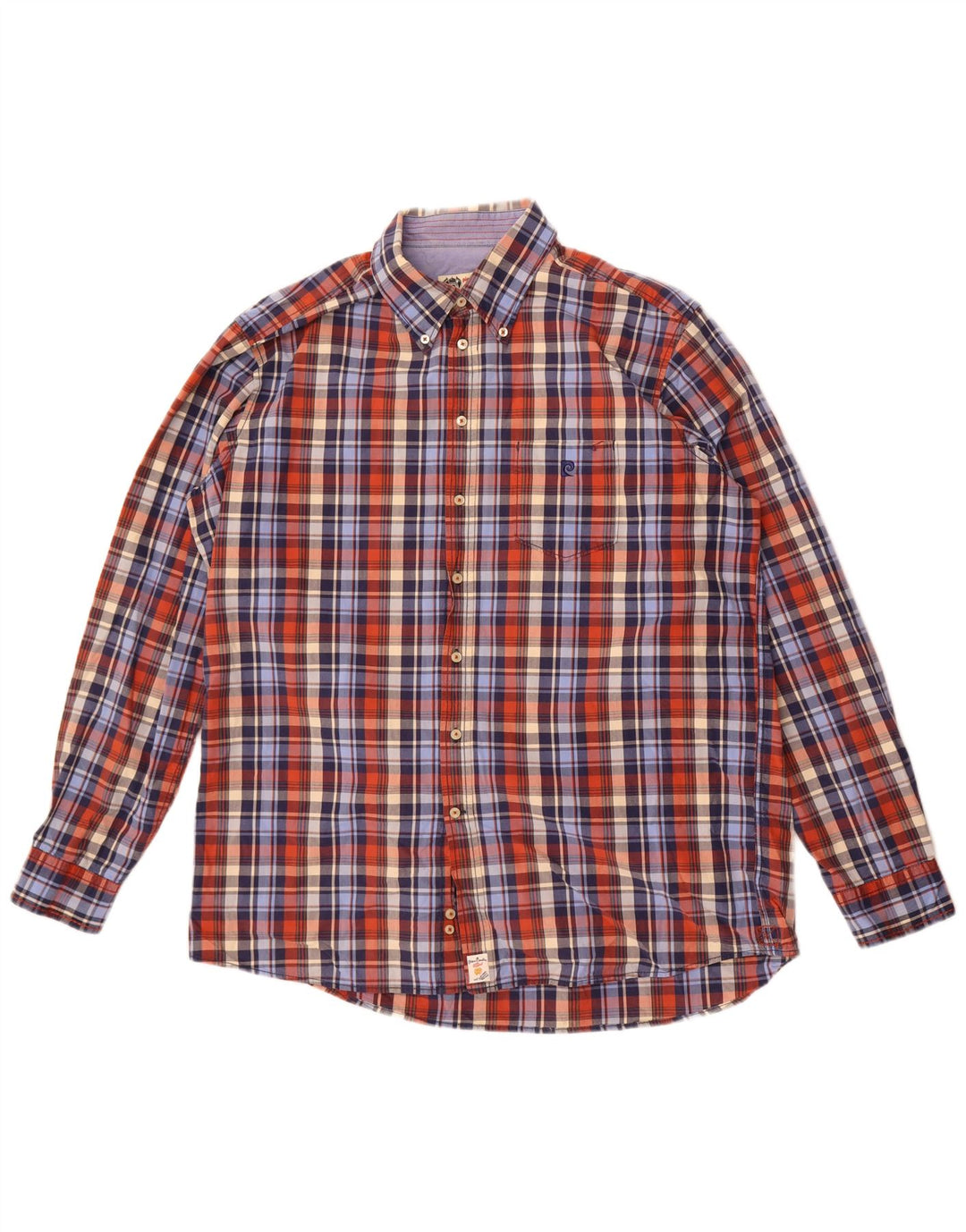 Pierre Cardin Chemise Homme XL Carreaux Multicolores