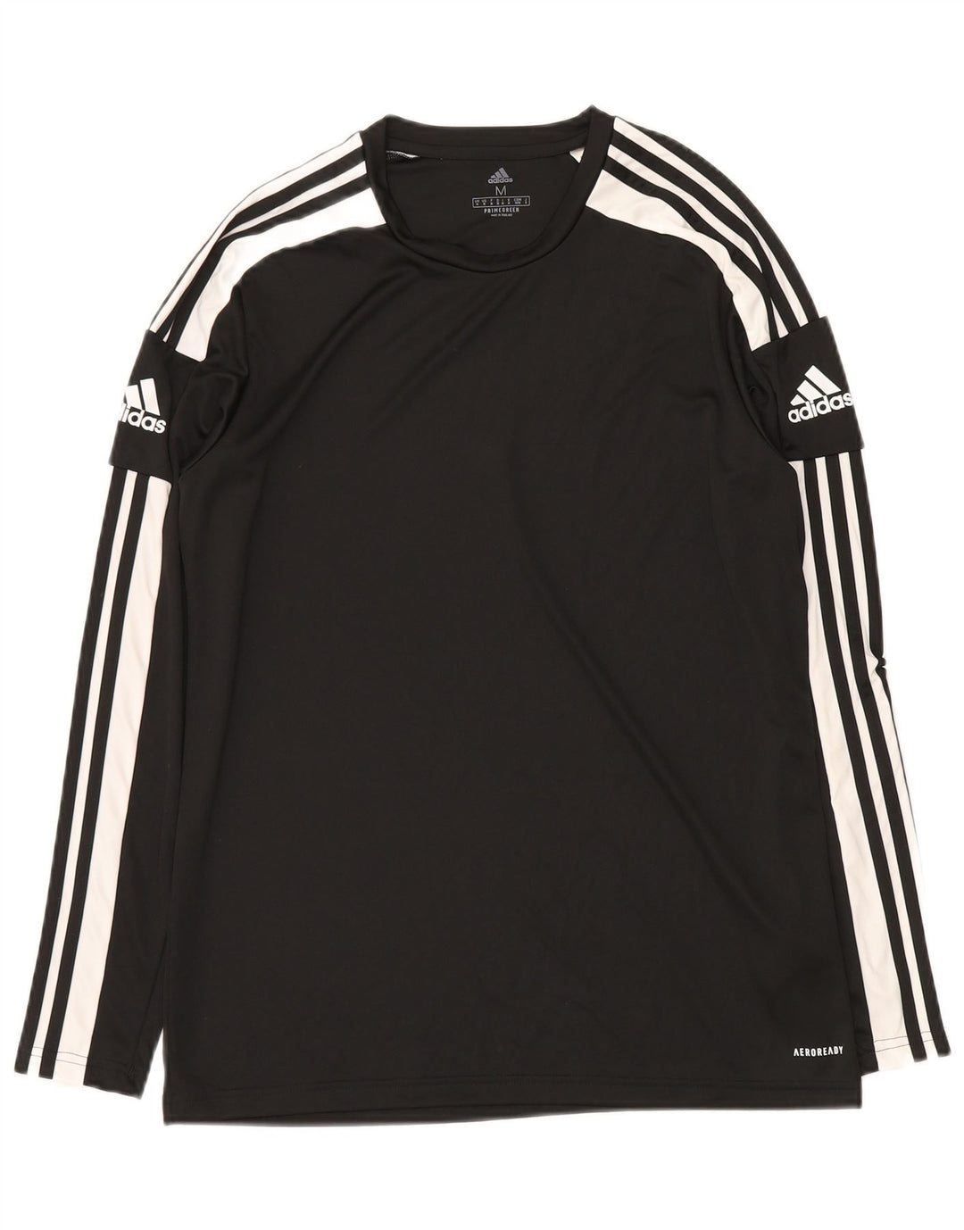 Adidas Hommes Aeroready Top Manches Longues Polyester Noir Moyen