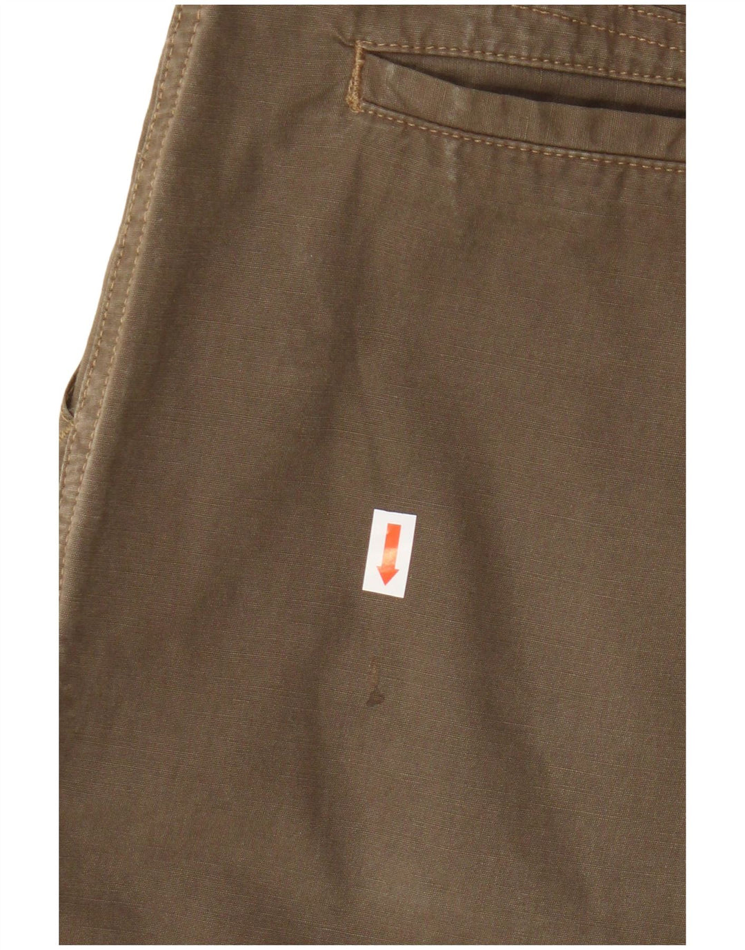 Armani Short Cargo Homme IT 46 Petit W30 Coton Marron