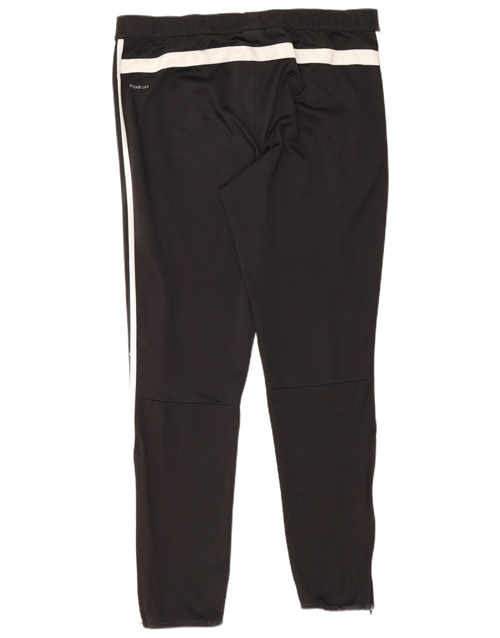 Adidas Pantalon de survêtement Climacool pour homme Large Noir Colorblock Polyester