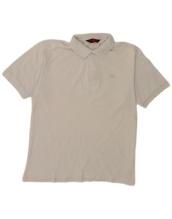 Kappa Polo Homme Blanc Moyen Coton