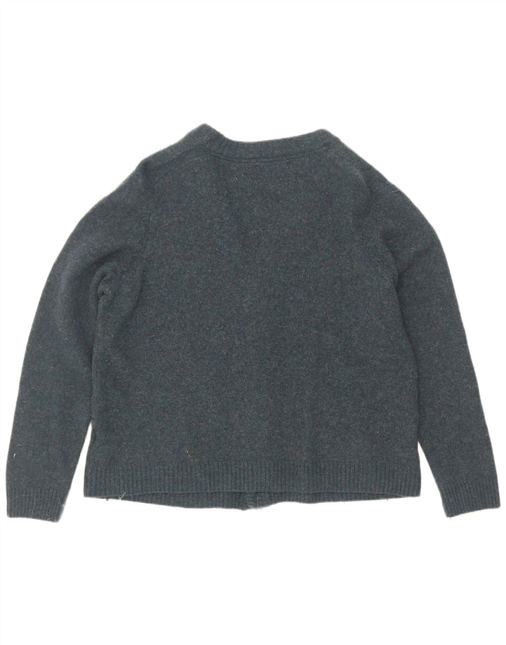 Marks & Spencer Cardigan pour homme en laine bleue 2XL