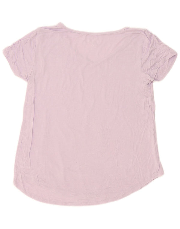 Hollister T-shirt pour femme UK 14 Violet moyen