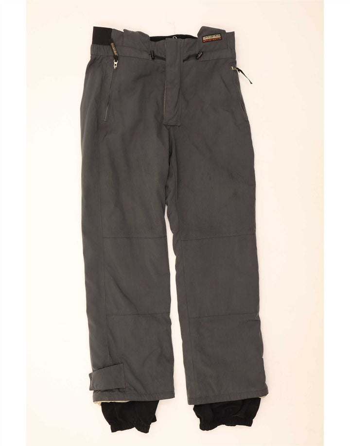 Napapijri Pantalon de ski salopette homme 2XL gris polyamide