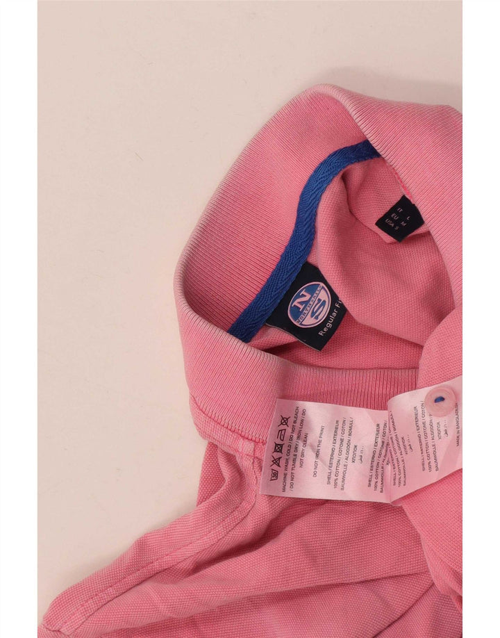 North Sails Polo Regular Fit Homme Rose Moyen Coton