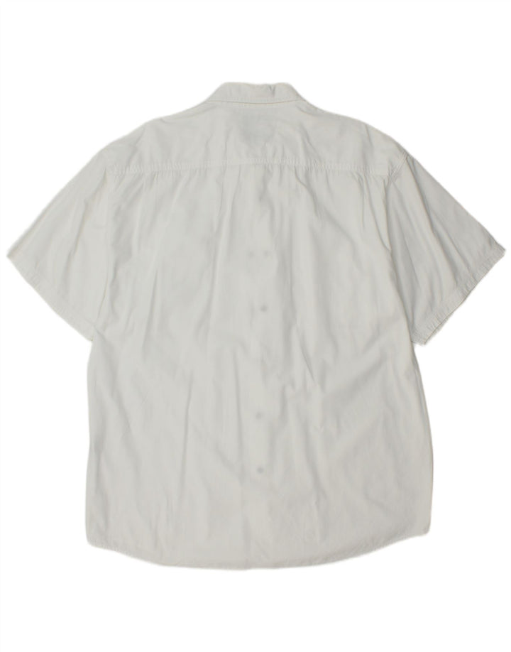 Wrangler Chemise à manches courtes pour homme 2XL en coton blanc