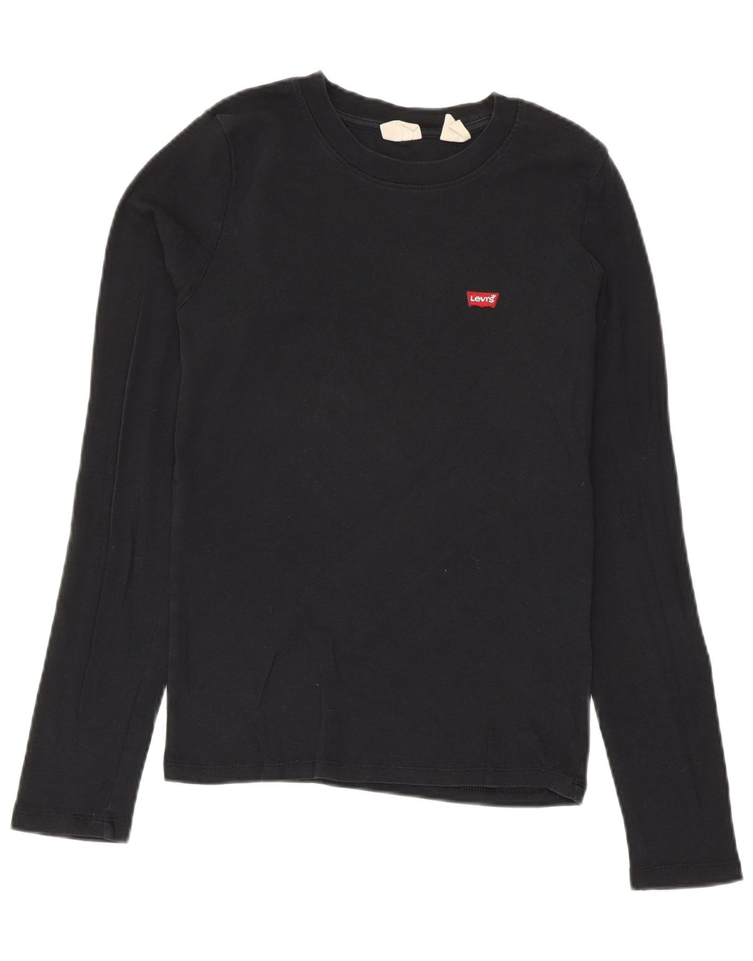 Levi's Top Manches Longues Femme UK 12 Medium Noir