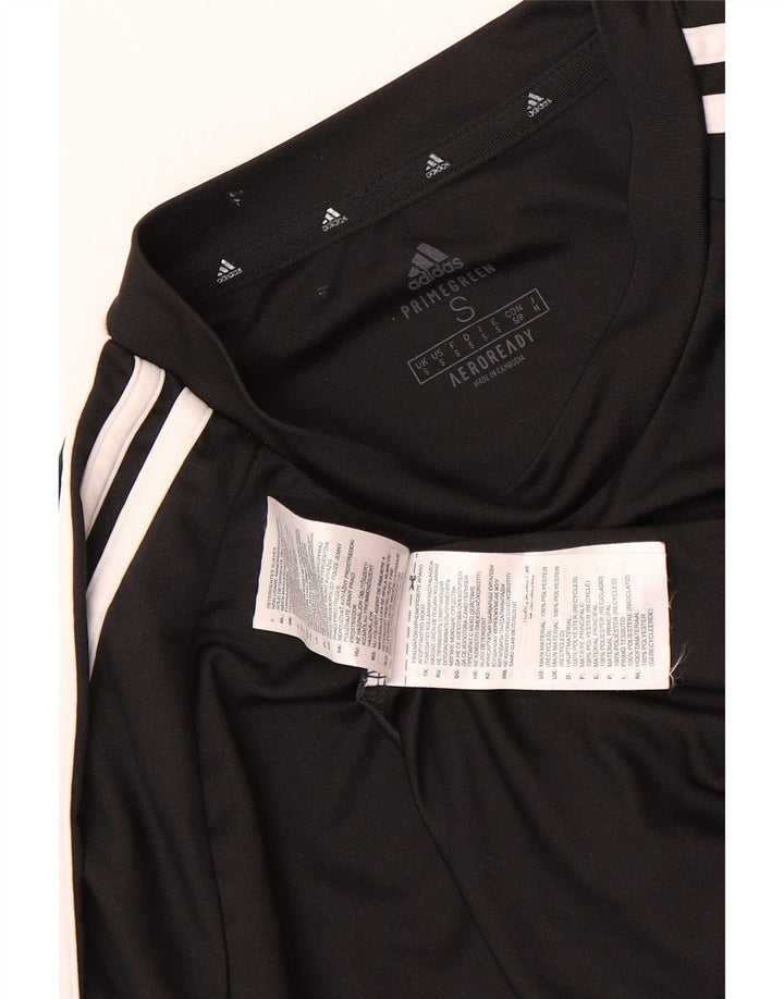 Adidas Hommes Aeroready Graphic T-Shirt Top Petit Noir Polyester