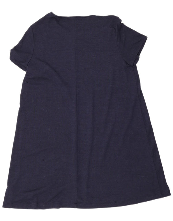 Gap Robe Tunique Femme UK 18 XL Bleu Marine Polyester