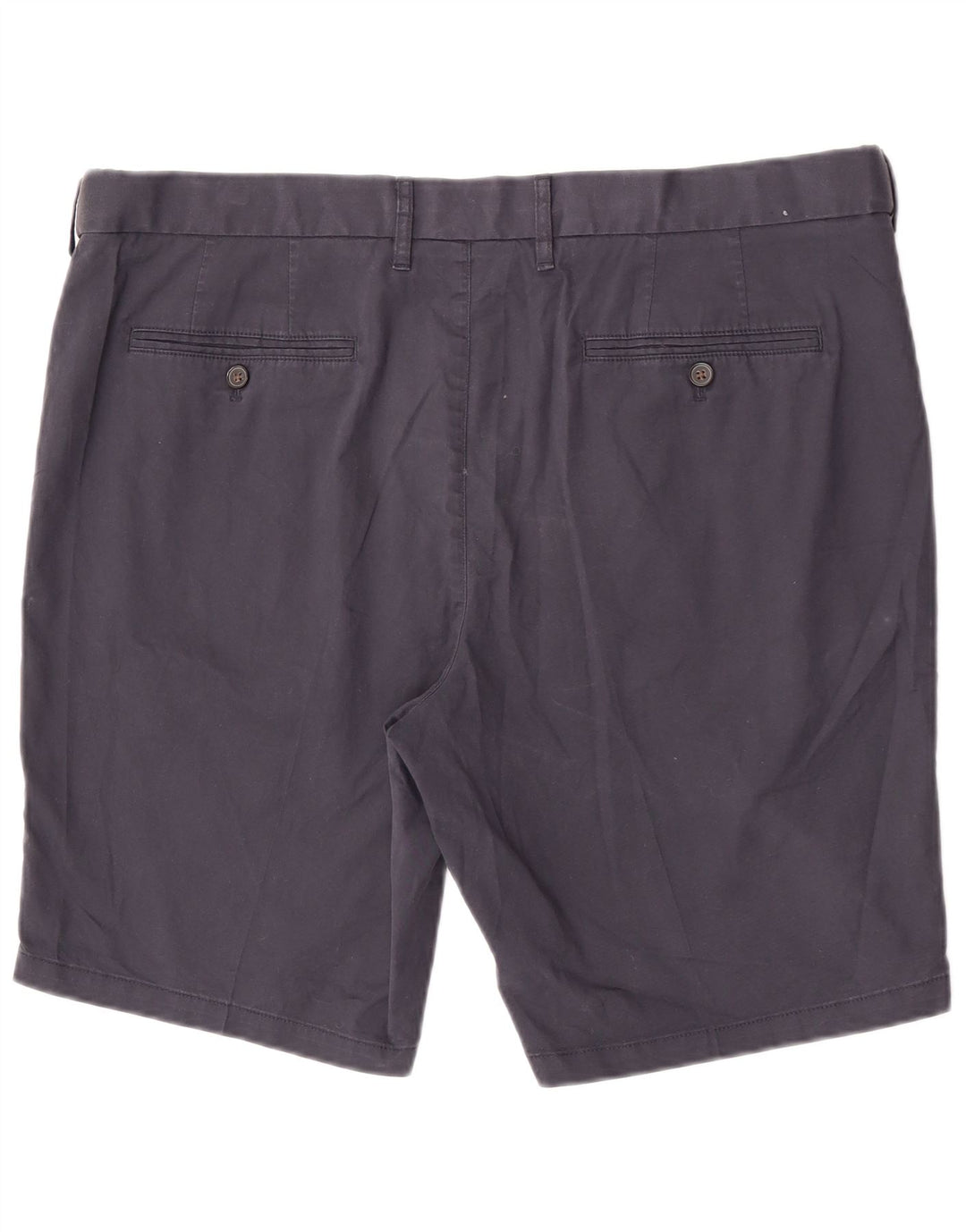 Marks & Spencer Short Chino Homme W42 2XL Bleu Marine Coton