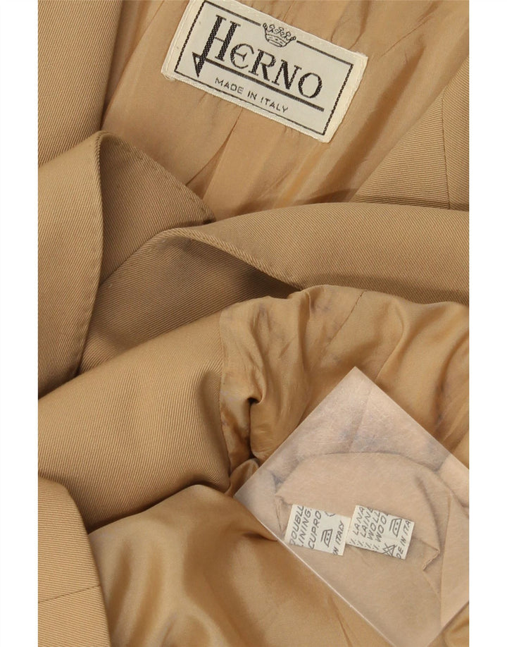 Herno Veste Blazer 2 Boutons Femme IT 50 XL Laine Beige