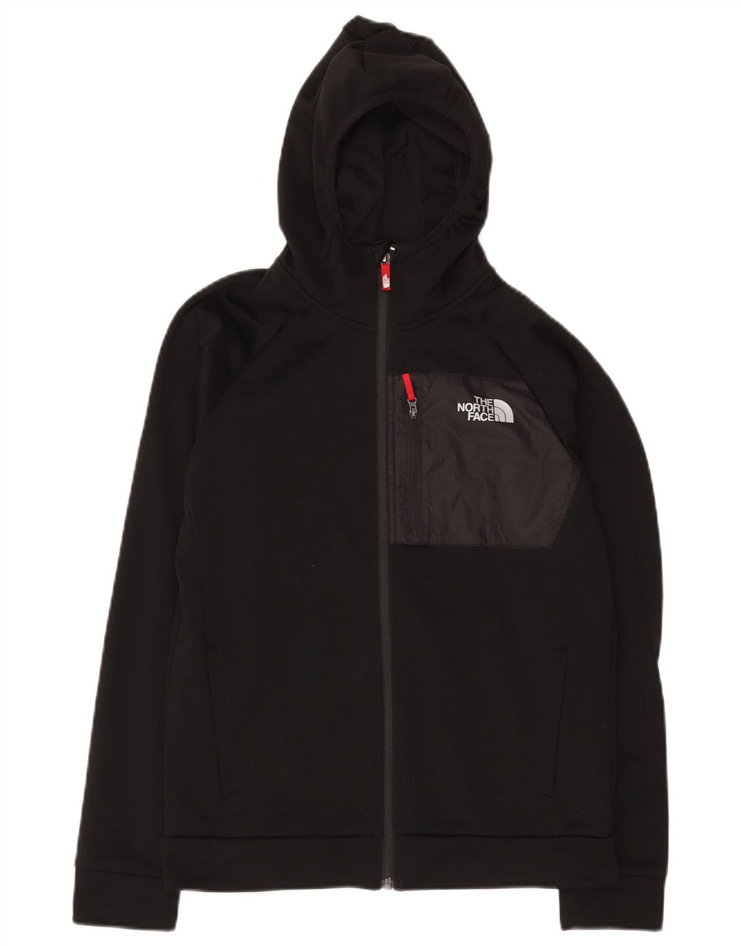 THE NORTH FACE Pull à capuche zippé pour garçon 14-15 ans XL Noir Polyester