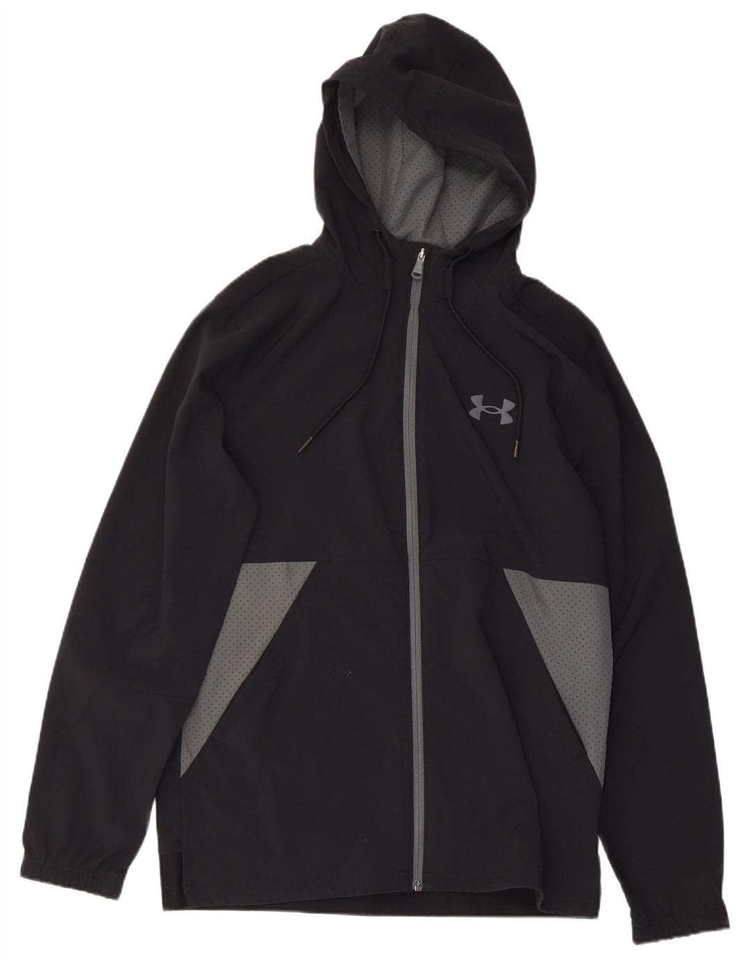 UNDER ARMOUR Veste de Survêtement à Capuche Homme Noir Moyen Colourblock