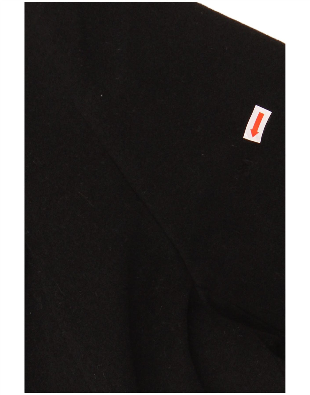 St. Bernard Manteau double boutonnage pour femme UK 14 Grande laine noire