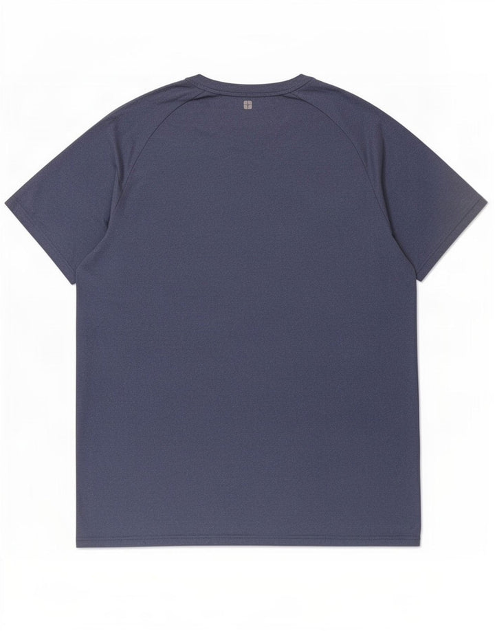 Mountain Warehouse T-shirt IsoCool pour homme en polyester bleu marine Taille L