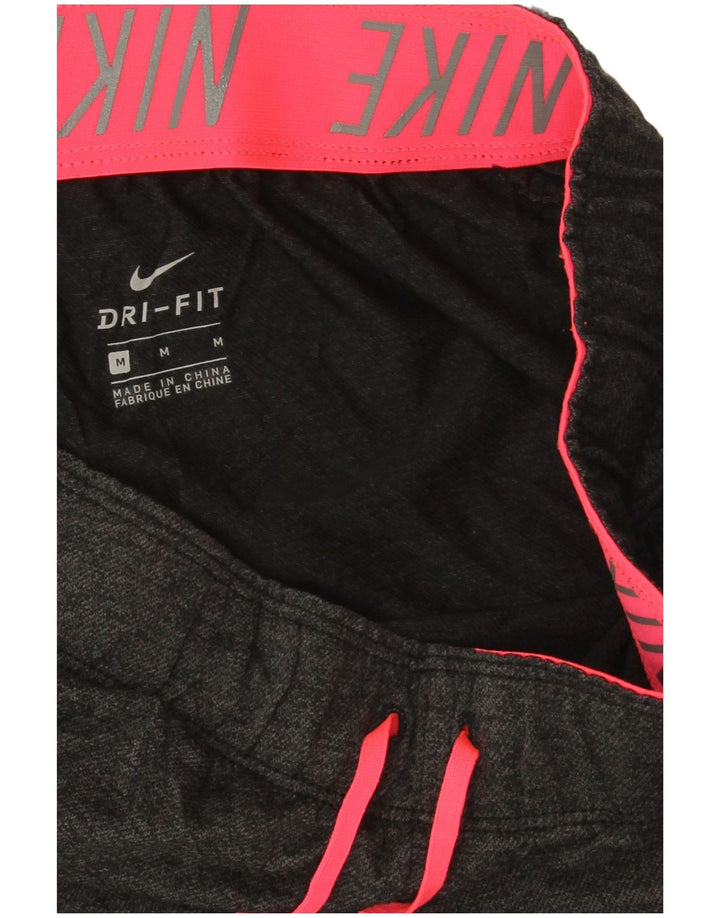Nike Short de sport Dri Fit pour femme UK 14 Gris moyen Polyester