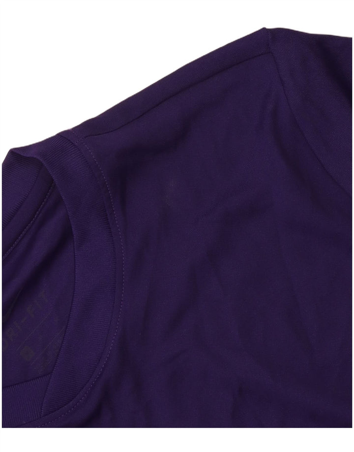Nike T-Shirt Homme Violet Moyen Polyester