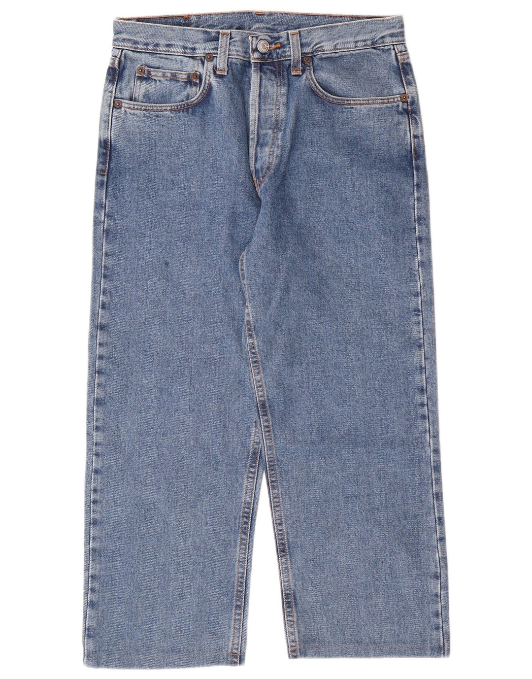 RIFLE Jean Capri Homme W32 L22 Bleu Coton