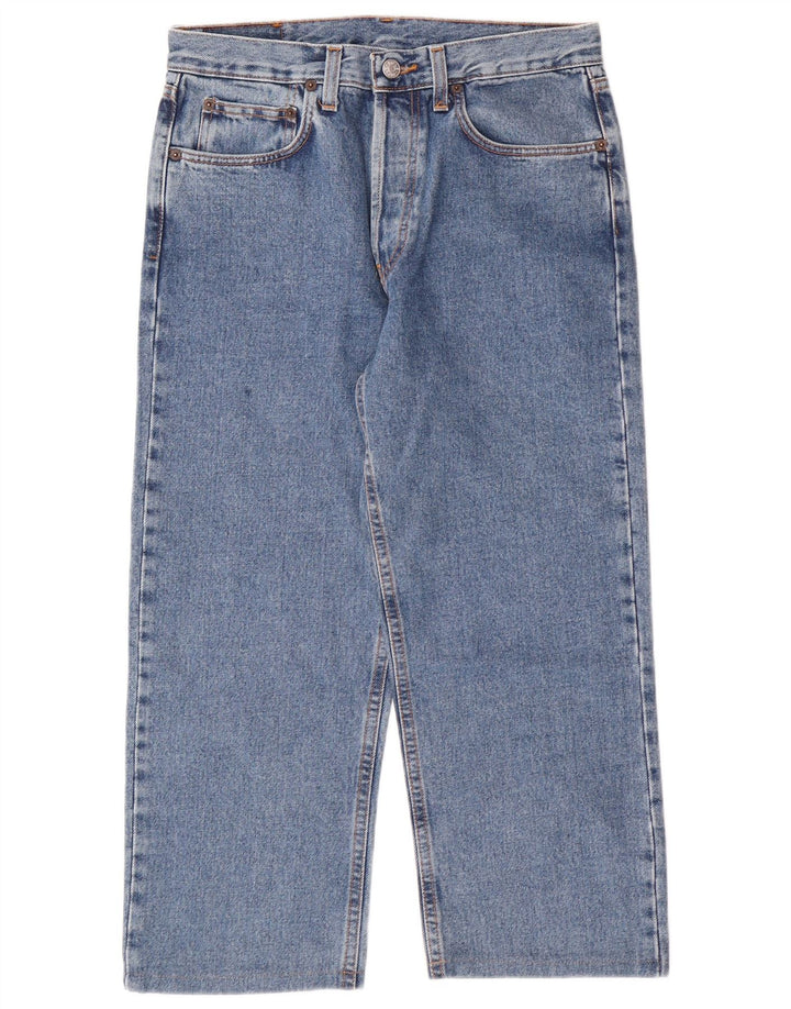 RIFLE Jean Capri Homme W32 L22 Bleu Coton